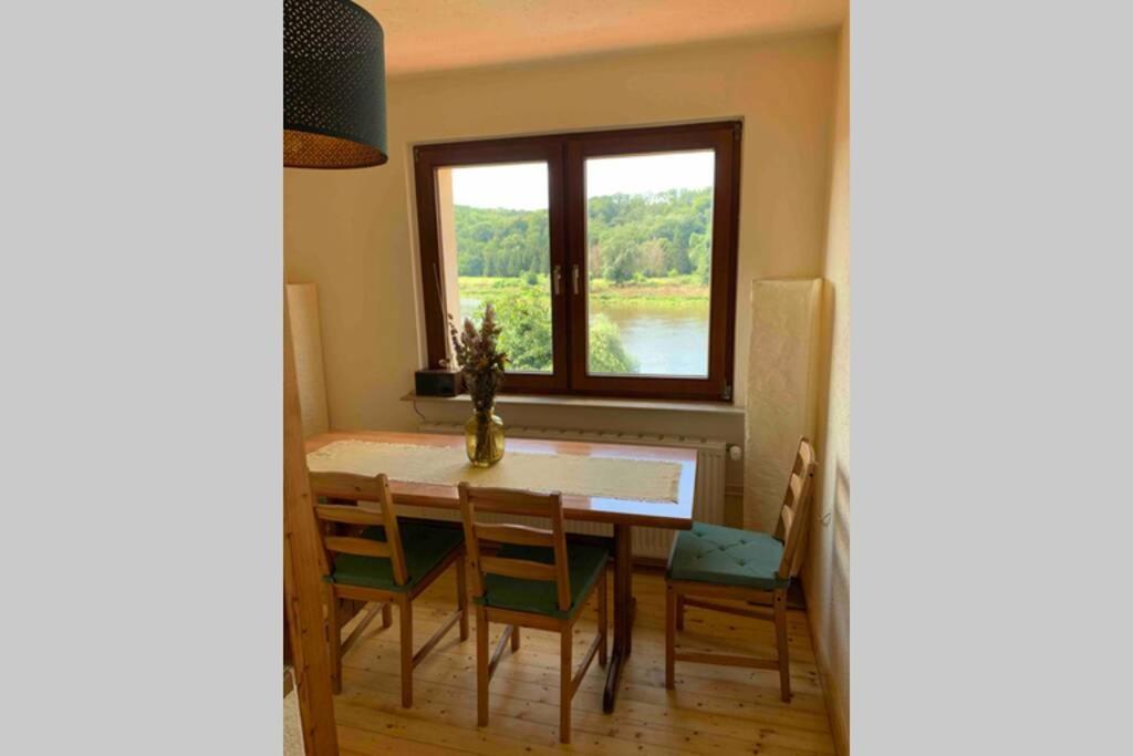 Neue Ferienwohnung Direkt Am Elberadweg Meissen Luaran gambar